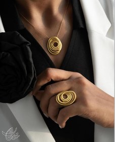 تصویر N132 گردنبند پیچی 