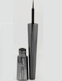 تصویر خط چشم مویی Hairy eyeliner