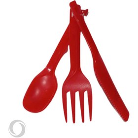 تصویر قاشق چنگال وکارد LIFE CAMP 