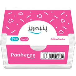 تصویر گوش پاک کن پنبه ریز 100 عددی 