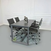 تصویر میز کنفرانس دکومهر کدC208 طوسی 