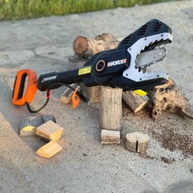 تصویر اره برقی ورکس متحرک مدل WG370 WORX WG370 mobile chainsaw