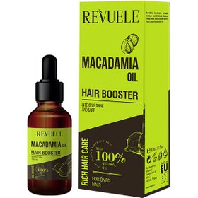 تصویر روغن ماکادامیا براق و تقویت کننده مو ریووئل(ریووله) REVUELE HAIR BOOSTER 