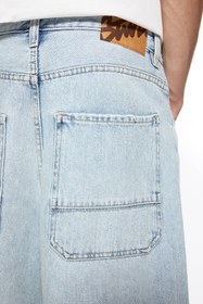 تصویر شورت و شلوارک مردانه پول اند بیر Pull & Bear اورجینال 3694501 