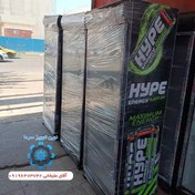 تصویر یخچال ایستاده ویترینی عرض 70سانتی شیک و با کیفیت عالی موتور امبراکو برزیلی ضد برفک یکسال گارانتی 