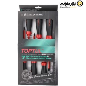 تصویر پیچ گوشتی سری ضد برق تاپ تول - TOPTUL مدل GAAE0704 