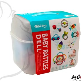 تصویر ست جغجغه و دندانگیر کیفی 