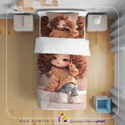 تصویر روتختی طرح دخترانه | کد ۱۶۰۸۶ 