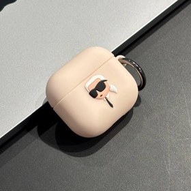 تصویر کیس ایرپاد 3 KARL LAGERFELD صورتی 