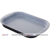 تصویر تابه مستطیل مخصوص فر لبه بلند سایز کوچک برند عروس - بازار فوری Rectangular pan fO​R oven- long edge- small size- Aroos bra​nd