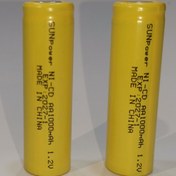 تصویر باتری شارژی قلمی سرتخت nicd - - 1000mah ا Battery AA nicd--1000mah Battery AA nicd--1000mah