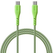 تصویر کابل تبدیل USB-C بیاند مدل BCC-401KF FAST CHARGE طول 1 متر CABLE BEYOND TYPE C TO C BCC401