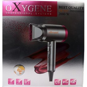 تصویر سشوار 2000 وات اکسیژن مدل OX 3127 2000 watt oxygen hair dryer model OX 3127