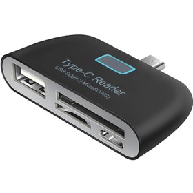 تصویر کارت خوان چندکاره مدل UTC3-1 تایپ C 