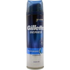 تصویر ژل اصلاح ژیلت (Gillette) مدل Moisturizing 3X حجم 200 میلی‌لیتر ژیلت اصلاح صورت و بدن آقایان