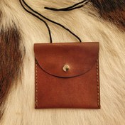 تصویر کیف دعا جای حرز گردنی چرم 