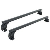 تصویر جعبه بار سقفی هیوندای سوناتا 2020 2025 رک بدون شکاف حامل پست میانی توروس سری پرو 4 مشکی auto paw 