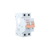 تصویر فیوز مینیاتوری دو پل 4 آمپر ویسنا مدل 6KA (تیپ C) Visena 6KA Single-Pole Miniature Circuit Breaker 25 amp