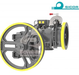 تصویر موتور گیربکس سیکور Sicor-SH130G-7.5 KW-VVVF-1m/s 