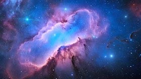 تصویر دانلود فوتیج سحابی شگفت انگیز در اعماق فضا Amazing Nebula In The Deep Space 