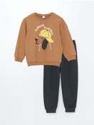 تصویر ست نوزادی پسرانه قهوه ای LC Waikiki | TYCB277DF3C9E8CD00 اورجینال 