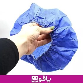 تصویر کلاه یکبار مصرف کشدار بیمارستانی کلاه آبی بیمارستانی استیریل کد 403375 