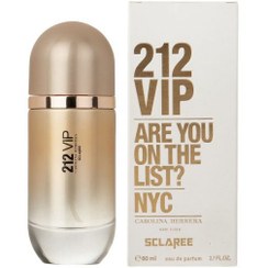 تصویر ادو پرفیوم زنانه اسکلاره مدل 212 VIP حجم 80 میلی لیتر carolina herrera 212 NYC