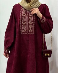 تصویر پیراهن مانتویی اصیل 