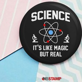 تصویر پیکسل علمی طرح Science. It's Like Magic But Real 