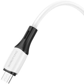 تصویر كابل شارژ ميكرو برندBOROFONE مدل BX79 (شش ماه گارانتي) Borofone BX79 MicroUSB Cable