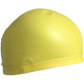 تصویر کلاه شنا مدل PU - آبی متالیک 