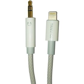 تصویر کابل AUX به آیفون TRANYOO مدل T-E19 