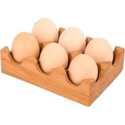 تصویر جا تخم مرغی چوبی لیمون 