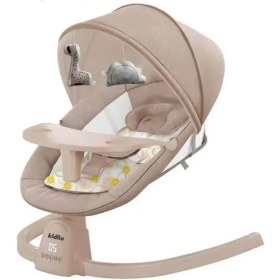 تصویر گهواره برقی کیدیلو مدل Kidilo Multi-Functional (طوسی) 