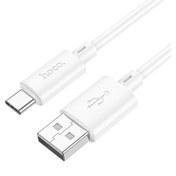 تصویر کابل تبدیل USB به USB-C هوکو مدل X88 طول 1 متر 