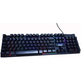 تصویر صفحه کلید ENET مدل گیمینگ e50 ا Enet Gaming Keyboard E50 Enet Gaming Keyboard E50