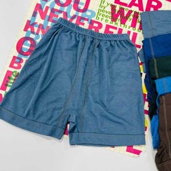 تصویر شورت مردانه نخی پک ۶ عددی 