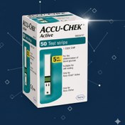 تصویر نوار تست قندخون Accu-Chek active انقضا 2027/01 Accu Chek Active Test Strip