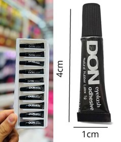 تصویر چسب ناخن دان مشکی 