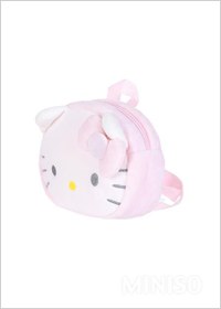 تصویر کیف کوله مینیسو، مدل Miniso Sanrio-Hello Kitty Backpack (Pink)، هلو کیتی، صورتی/سفید 