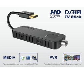 تصویر گیرنده DVB-T2 Dcolor 