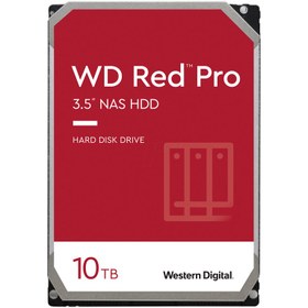 تصویر هارد اینترنال وسترن دیجیتال مدل Red Pro با ظرفیت 10 ترابایت WesternDigital Red Pro 10TB 3.5Inch SATA III (6GB/s) 7200