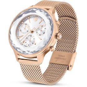 تصویر ساعت آنالوگ با بند مشبک برند swarovski Mesh Strap Analog Watche