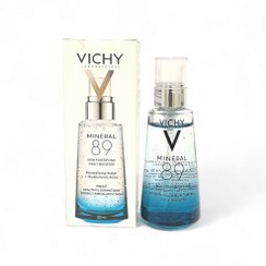 تصویر سرم آبرسان و مرطوب کننده مینرال 89 ویشی حجم 50 میل Vichy mineral 89 hydrating and cooling serum, volume 50 ml