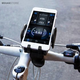 تصویر نگهدارنده موبایل موتور سیکلت و دوچرخه 