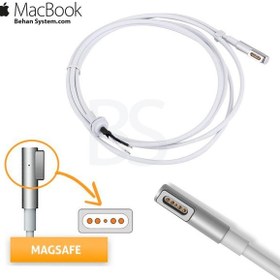 تصویر کابل تعمیری شارژر MACBOOK AIR 13 A1369 با کانکتور MAGSAFE 