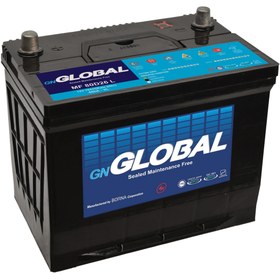 تصویر باطری ۶۶ آمپر اتمی جی ان گلوبال ا Car BATTERY 66 Amper sealed GN GLOBAL _return Car BATTERY 66 Amper sealed GN GLOBAL _return