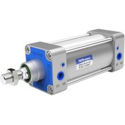 تصویر جک چهارمیل پنوماتیک با قطر 50 و کورس 100 میلیمتر (DNG : 50*100 – ISO 15552) 