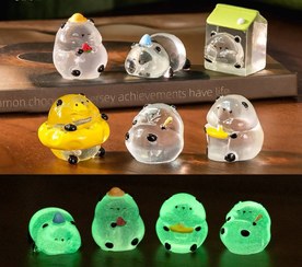 تصویر مجسمه شب تاب پاندا کیوت 