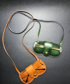 تصویر کیف عینک چرم 